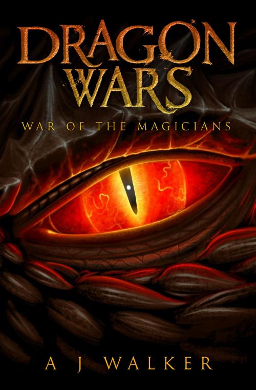 Cover of the book Dragon Wars: War of the Magicians by A J Walker, A J Walker Publishing