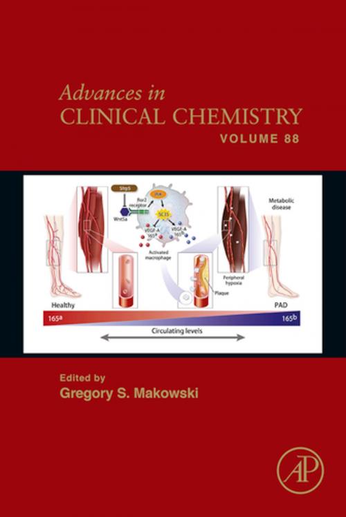 Cover of the book Advances in Clinical Chemistry by , Elsevier Science
