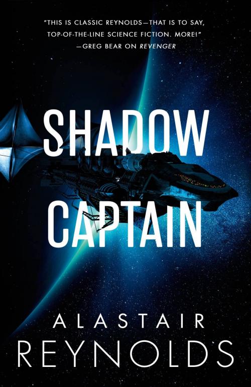 Cover of the book Shadow Captain by Alastair Reynolds, Orbit