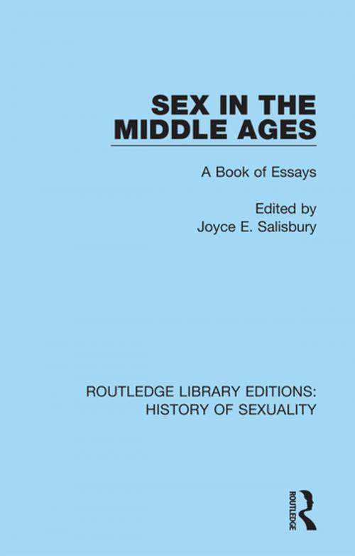 Cover of the book Sex in the Middle Ages by , Taylor and Francis