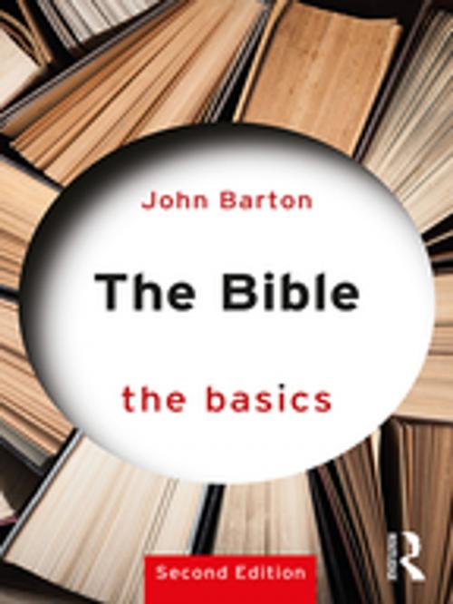Cover of the book The Bible: The Basics by John Barton, Taylor and Francis