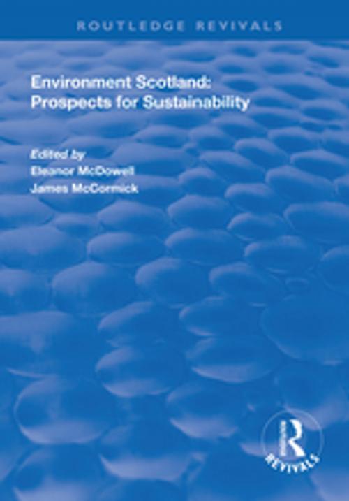 Cover of the book Environment Scotland by , Taylor and Francis