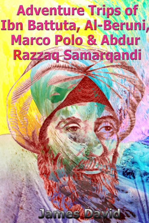 Cover of the book Adventure Trips of Ibn Battuta, Al-Beruni, Marco Polo & Abdur Razzaq Samarqandi by James David, Mahesh Dutt Sharma