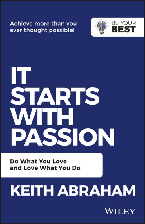 Cover of the book It Starts with Passion by Keith Abraham, Wiley