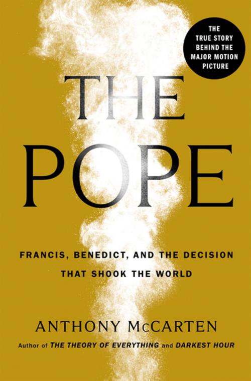 Cover of the book The Pope by Anthony McCarten, Flatiron Books