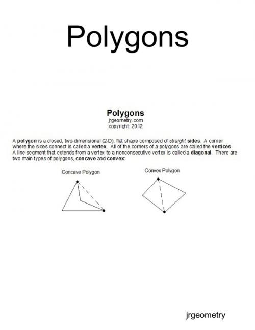 Cover of the book Polygons by jrgeometry, Lulu.com
