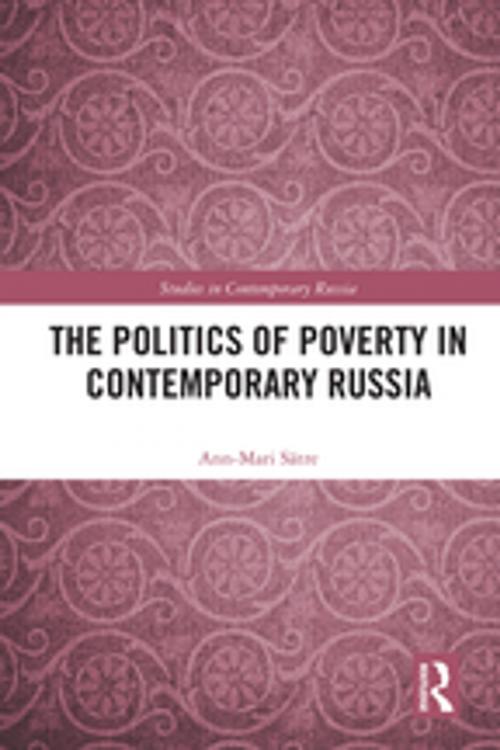 Cover of the book The Politics of Poverty in Contemporary Russia by Ann-Mari Sätre, Taylor and Francis