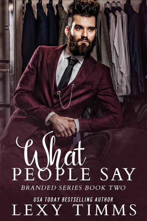 Cover of the book What People Say by Lexy Timms, Dark Shadow Publishing