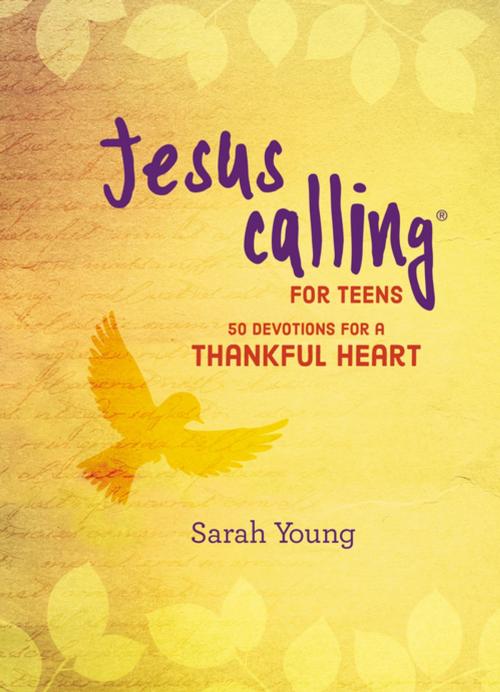Cover of the book Jesus Calling: 50 Devotions for a Thankful Heart by Sarah Young, Thomas Nelson