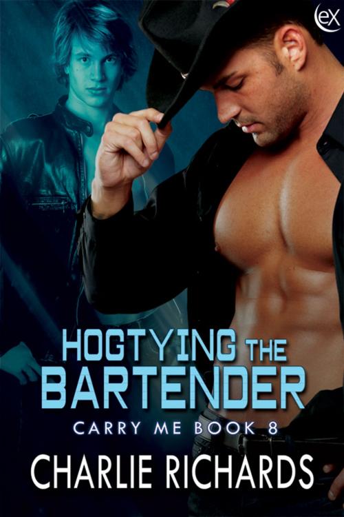 Cover of the book Hogtying the Bartender by Charlie Richards, eXtasy Books Inc