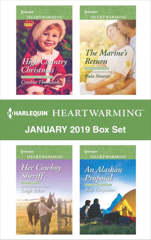 Cover of the book Harlequin Heartwarming January 2019 Box Set by Cynthia Thomason, Rula Sinara, Leigh Riker, Beth Carpenter, Harlequin