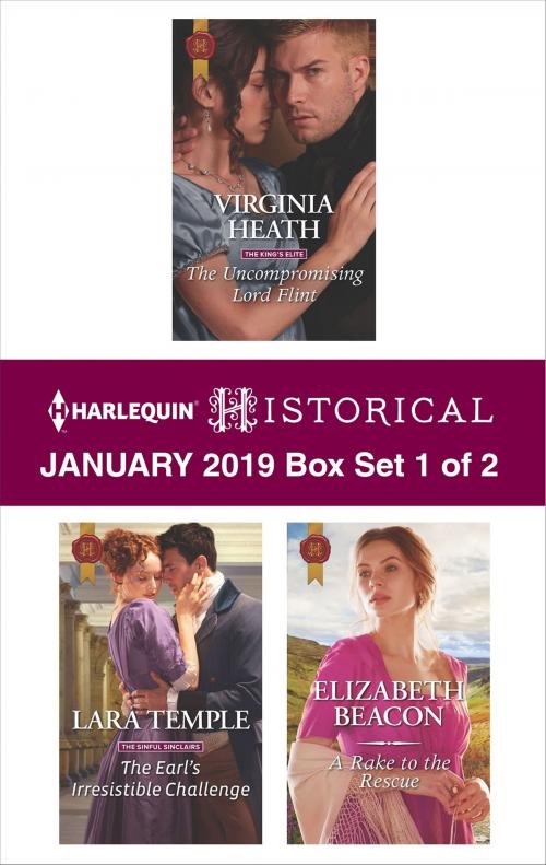Cover of the book Harlequin Historical January 2019 - Box Set 1 of 2 by Virginia Heath, Lara Temple, Elizabeth Beacon, Harlequin