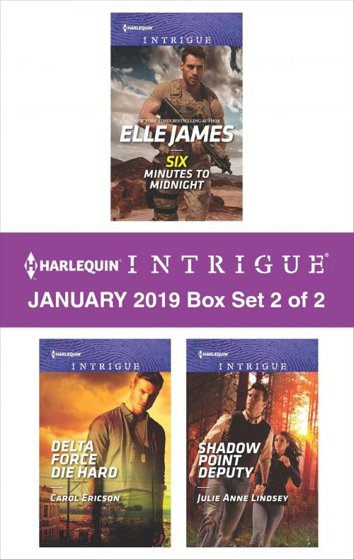 Cover of the book Harlequin Intrigue January 2019 - Box Set 2 of 2 by Elle James, Carol Ericson, Julie Anne Lindsey, Harlequin