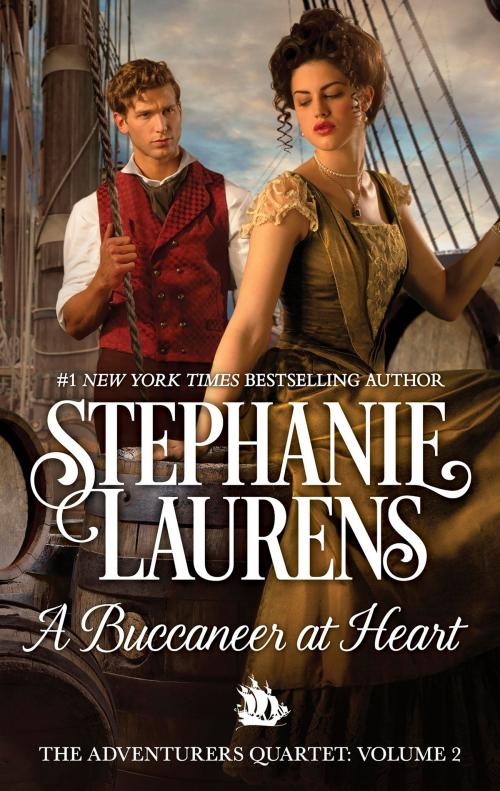 Cover of the book A Buccaneer at Heart by Stephanie Laurens, MIRA Books