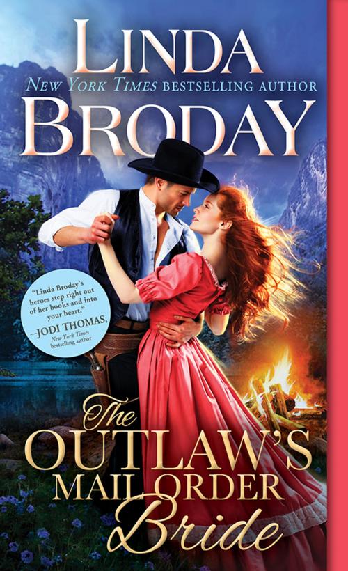Cover of the book The Outlaw's Mail Order Bride by Linda Broday, Sourcebooks