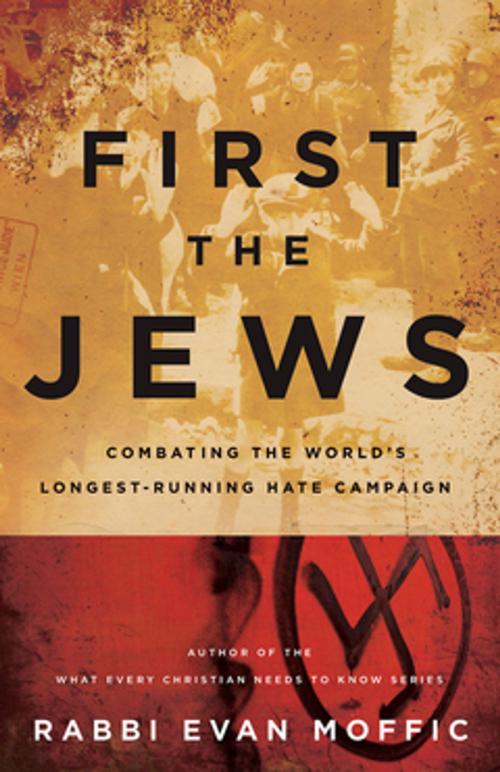 Cover of the book First the Jews by Rabbi Evan Moffic, Abingdon Press