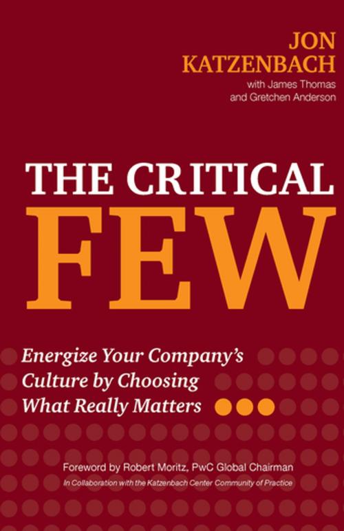 Cover of the book The Critical Few by James Thomas, Gretchen Anderson, Jon R. Katzenbach, Berrett-Koehler Publishers