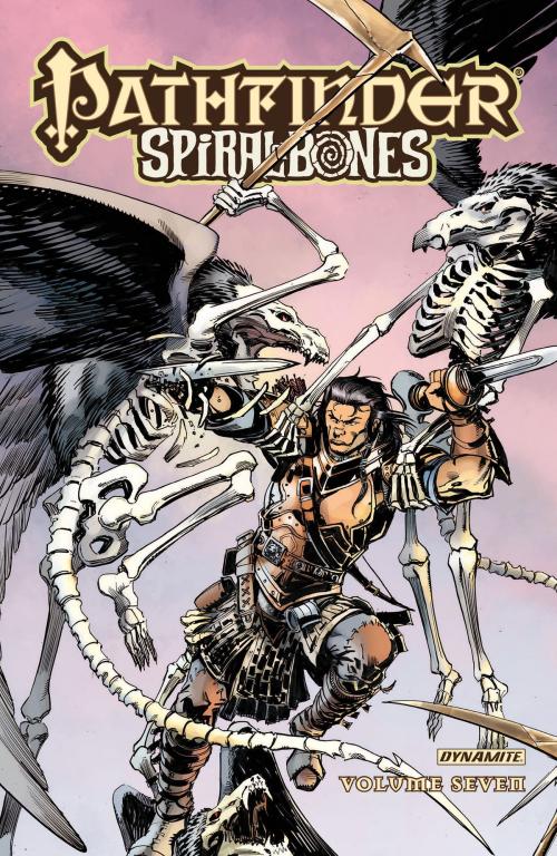 Cover of the book Pathfinder: Spiral of Bones Collection by Crystal Fraiser, Erik Mona, Dynamite Entertainment