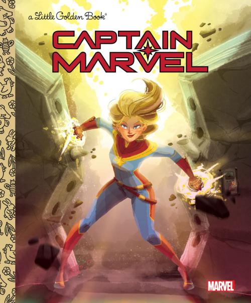 Cover of the book Captain Marvel Little Golden Book (Marvel) by John Sazaklis, Random House Children's Books