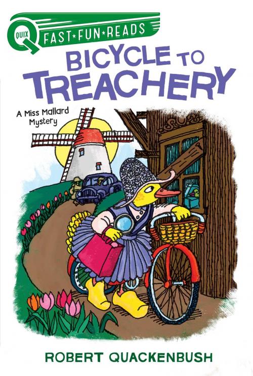 Cover of the book Bicycle to Treachery by Robert Quackenbush, Aladdin