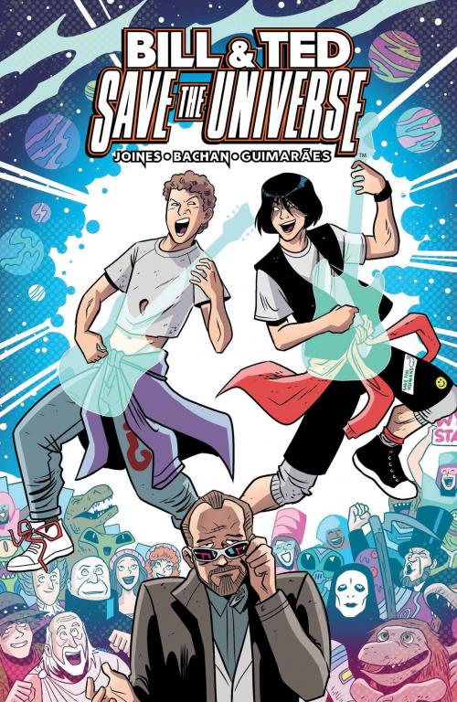 Cover of the book Bill & Ted Save the Universe by Brian Joines, BOOM! Studios