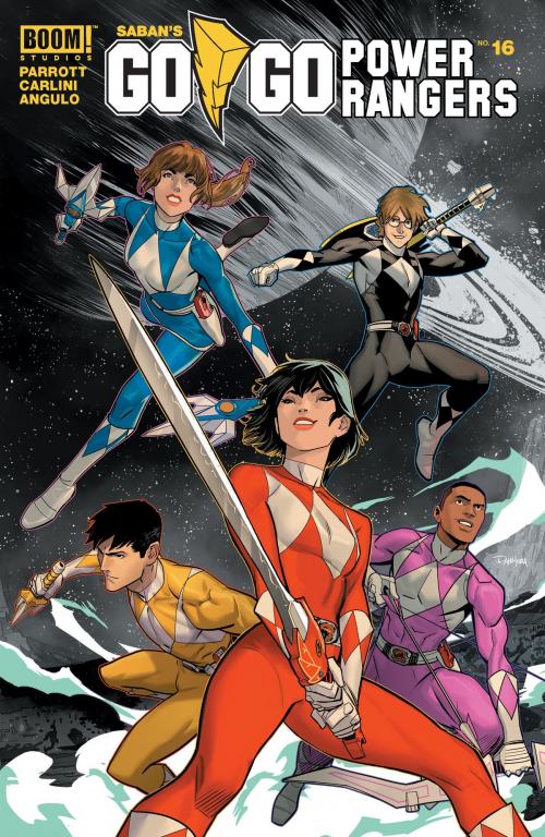 Cover of the book Saban's Go Go Power Rangers #16 by Ryan Parrott, Raul Angulo, BOOM! Studios