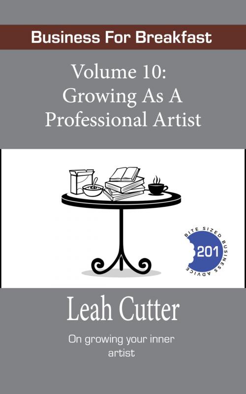 Cover of the book Growing as a Professional Artist by Leah Cutter, Knotted Road Press