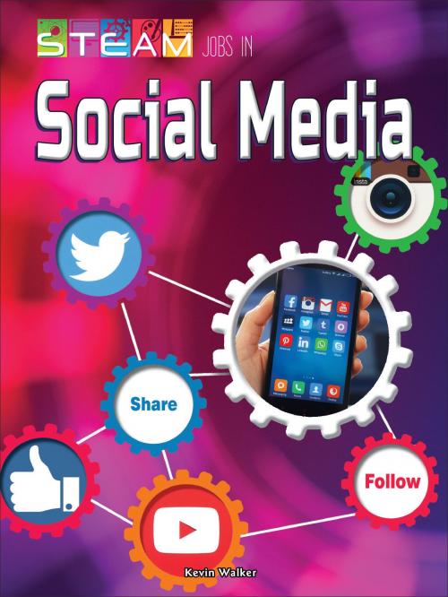 Cover of the book STEAM Jobs in Social Media by Kevin Walker, Rourke Educational Media