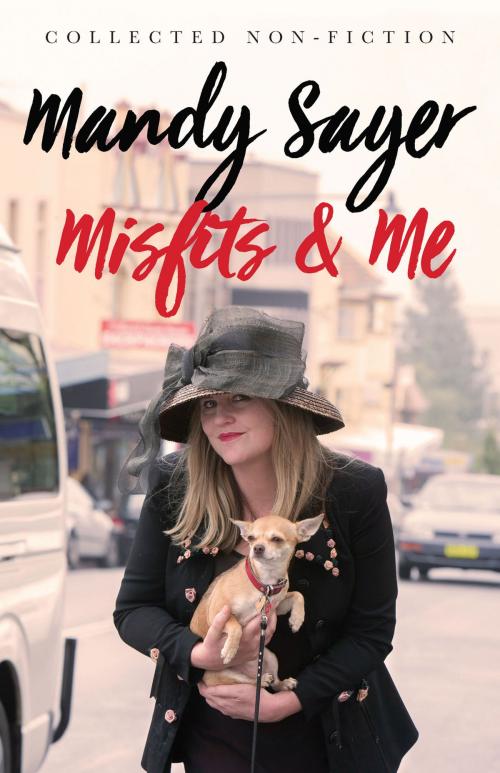 Cover of the book Misfits and Me by Mandy Sayer, University of New South Wales Press
