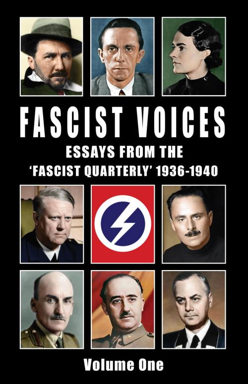 Cover of the book Fascist Voices by Oswald Mosley, Ezra Pound, Joseph Goebbels, Black House Publishing Ltd
