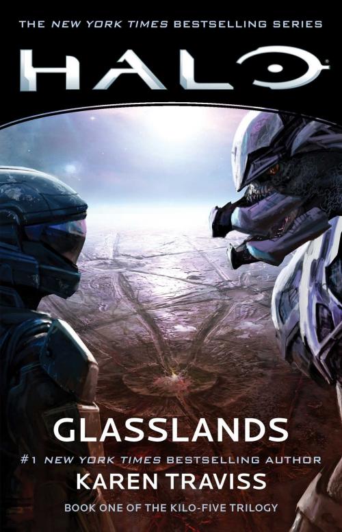 Cover of the book HALO: Glasslands by Karen Traviss, Gallery Books