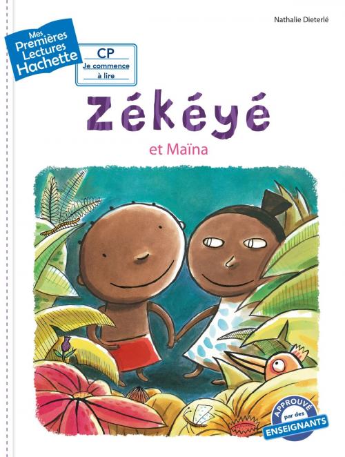 Cover of the book Premières lectures CP2 Zékéyé et Maïna by Nathalie Dieterlé, Hachette Enfants