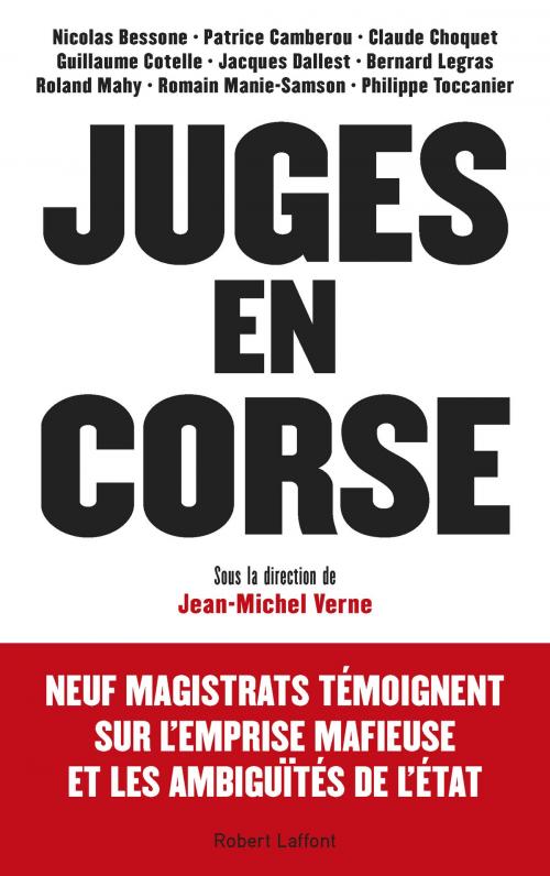 Cover of the book Juges en Corse by COLLECTIF, Groupe Robert Laffont