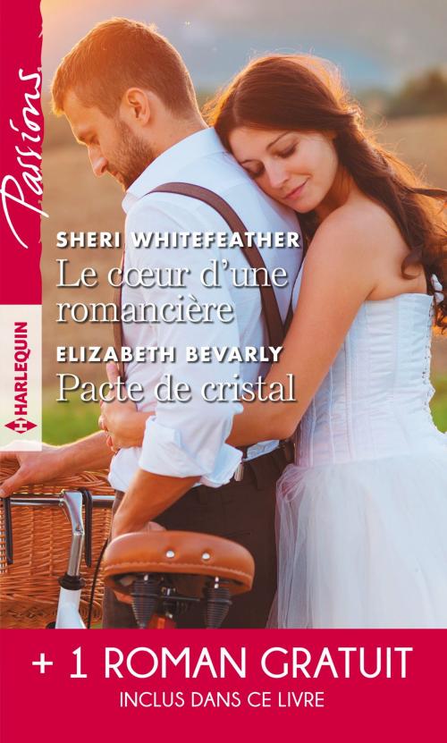 Cover of the book Le coeur d'une romancière - Pacte de cristal - La mariée d'un soir by Sheri Whitefeather, Elizabeth Bevarly, Sara Orwig, Harlequin