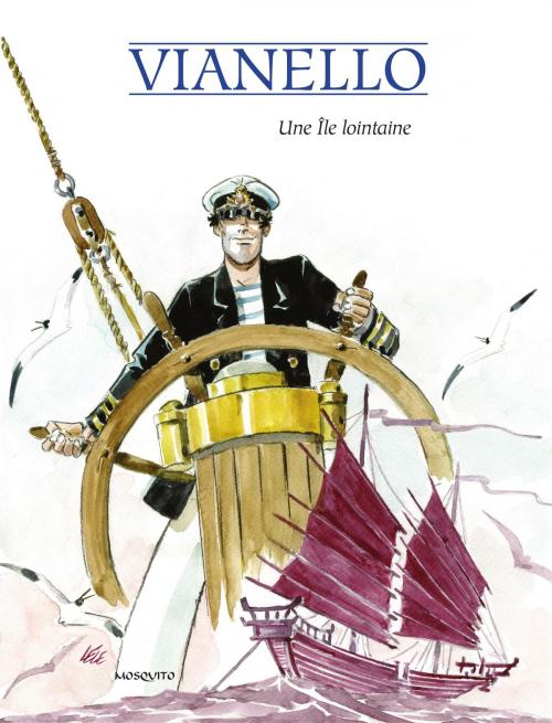 Cover of the book Une île lointaine by Lele Vianello, Editions Mosquito