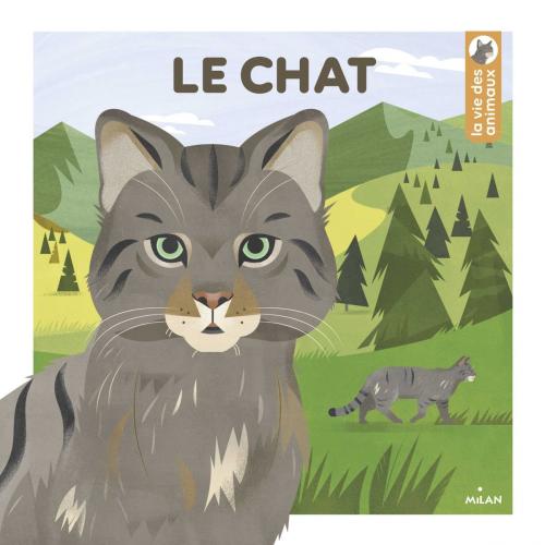 Cover of the book Le chat by Emmanuelle Figueras, Editions Milan