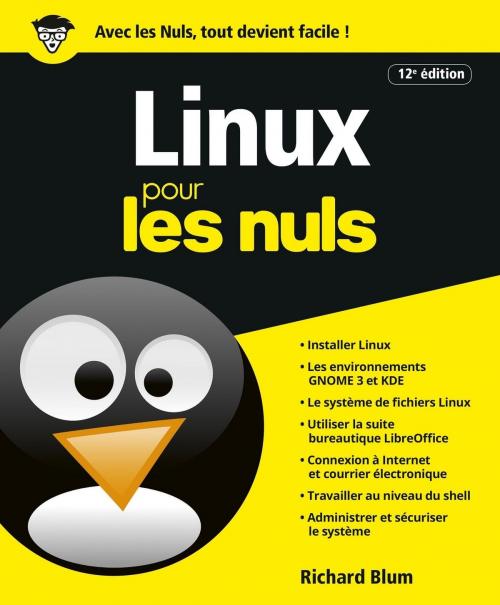 Cover of the book Linux pour les Nuls, 12ème éd by Richard BLUM, edi8