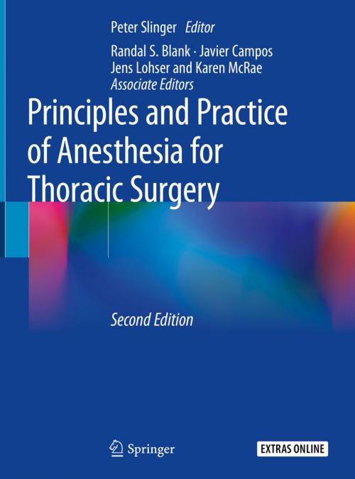 Cover of the book Principles and Practice of Anesthesia for Thoracic Surgery by , Springer International Publishing