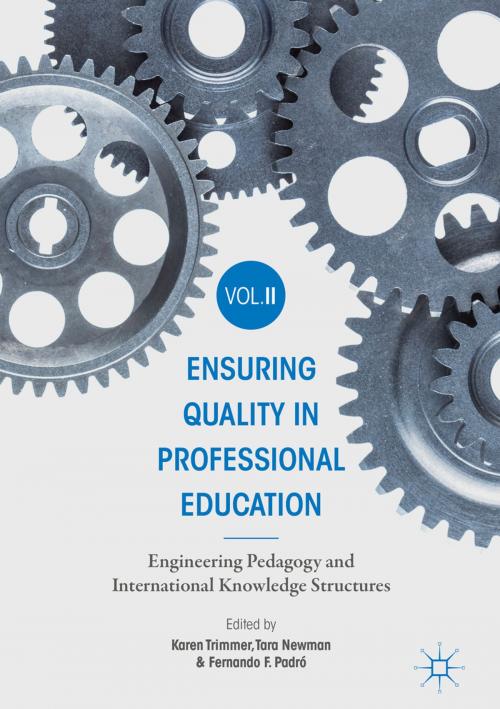 Cover of the book Ensuring Quality in Professional Education Volume II by , Springer International Publishing