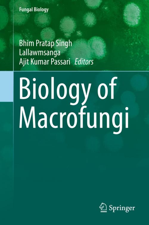 Cover of the book Biology of Macrofungi by , Springer International Publishing