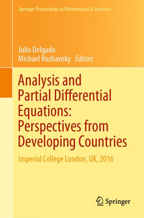 Cover of the book Analysis and Partial Differential Equations: Perspectives from Developing Countries by , Springer International Publishing