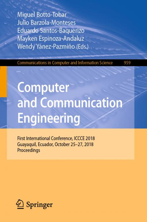 Cover of the book Computer and Communication Engineering by , Springer International Publishing