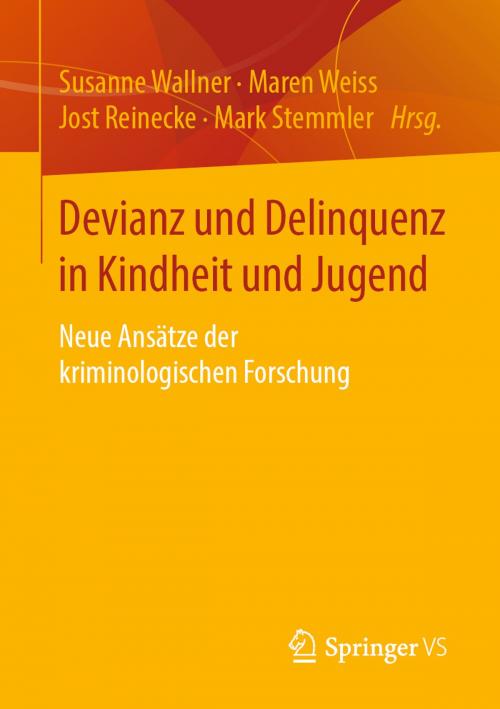 Cover of the book Devianz und Delinquenz in Kindheit und Jugend by , Springer Fachmedien Wiesbaden