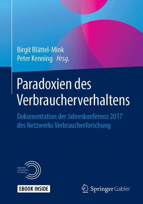 Cover of the book Paradoxien des Verbraucherverhaltens by , Springer Fachmedien Wiesbaden