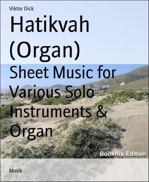 Cover of the book Hatikvah (Organ) by Viktor Dick, BookRix