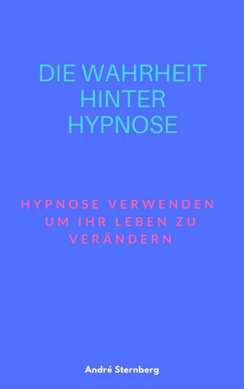 Cover of the book Die Wahrheit hinter Hypnose by Andre Sternberg, epubli