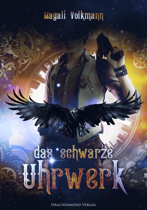 Cover of the book Das schwarze Uhrwerk by Magali Volkmann, Drachenmond Verlag