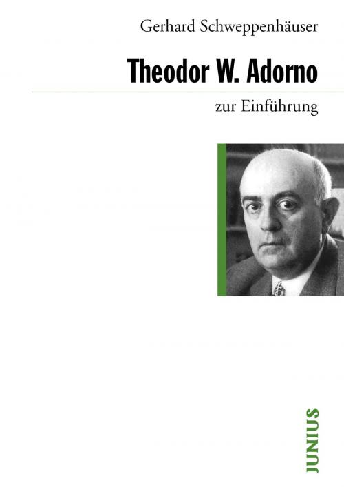 Cover of the book Theodor W. Adorno by Gerhard Schweppenhäuser, Junius Verlag