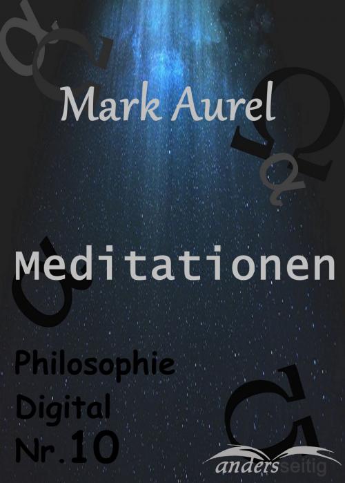 Cover of the book Meditationen by Mark Aurel, andersseitig.de