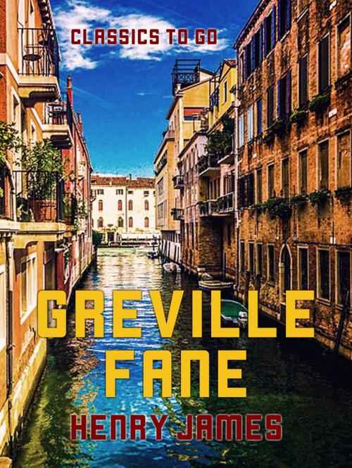 Cover of the book Greville Fane by Henry James, Otbebookpublishing